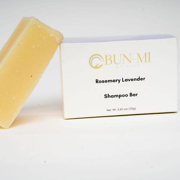 Rosemary Lavender Shampoo Bar for wholesale by Bun-Mi