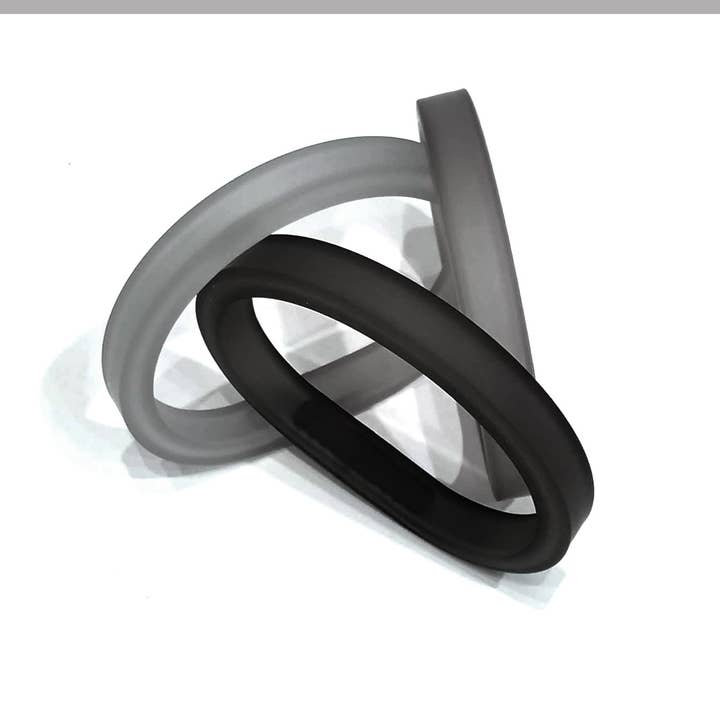 ALEX+SVET - Wholesale Bangle Bracelet - DRIM TRIO set of 3 hand-tinted rubber bracelets ESSENTIALS1