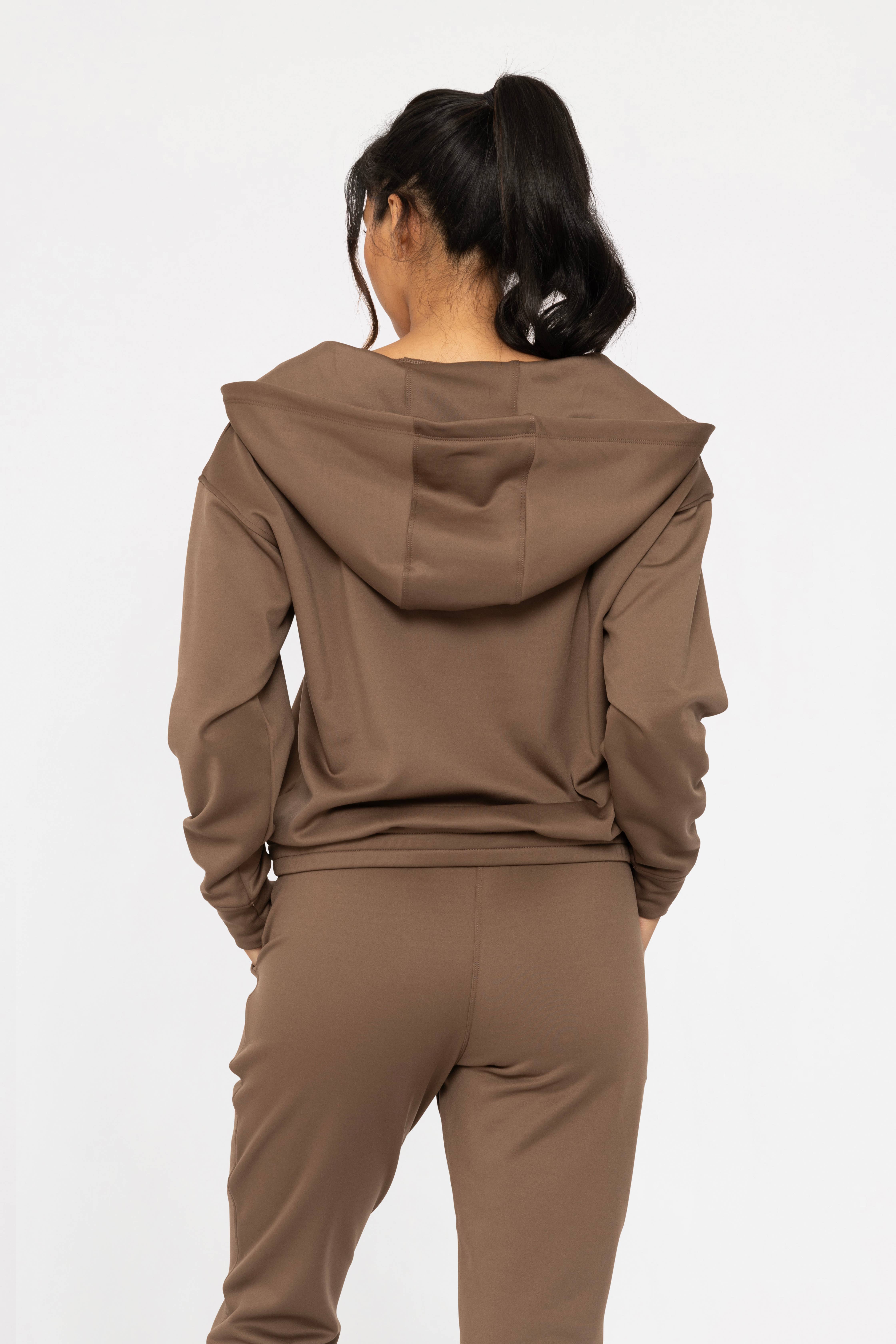 Mono B - Wholesale Hoodie - Women's - Elevated Pullover Henley Hoodie15
