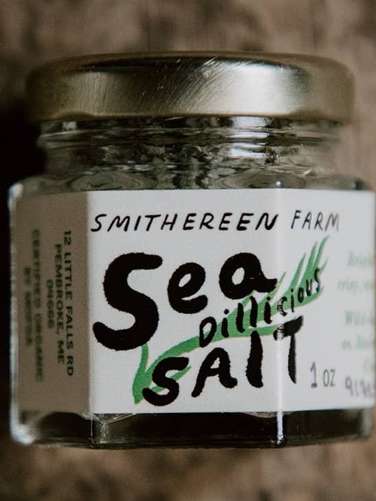 Sea Dillicious Finishing Salt for wholesale by Smithereen Farm