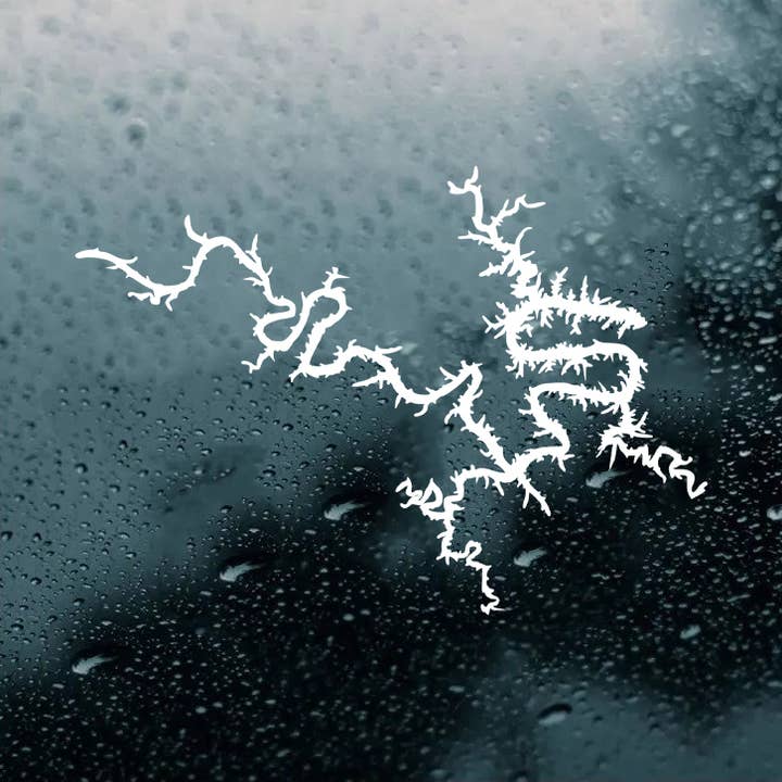 White Lake of the Ozarks Missouri Vinyl Decal Die Cut for wholesale by Minglewood Trading