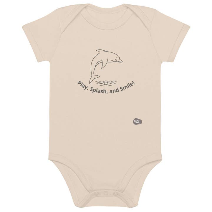 Spielen, Planschen und Lächeln! - Baby-Body aus Bio-Baumwolle für den Großhandel von Happymom