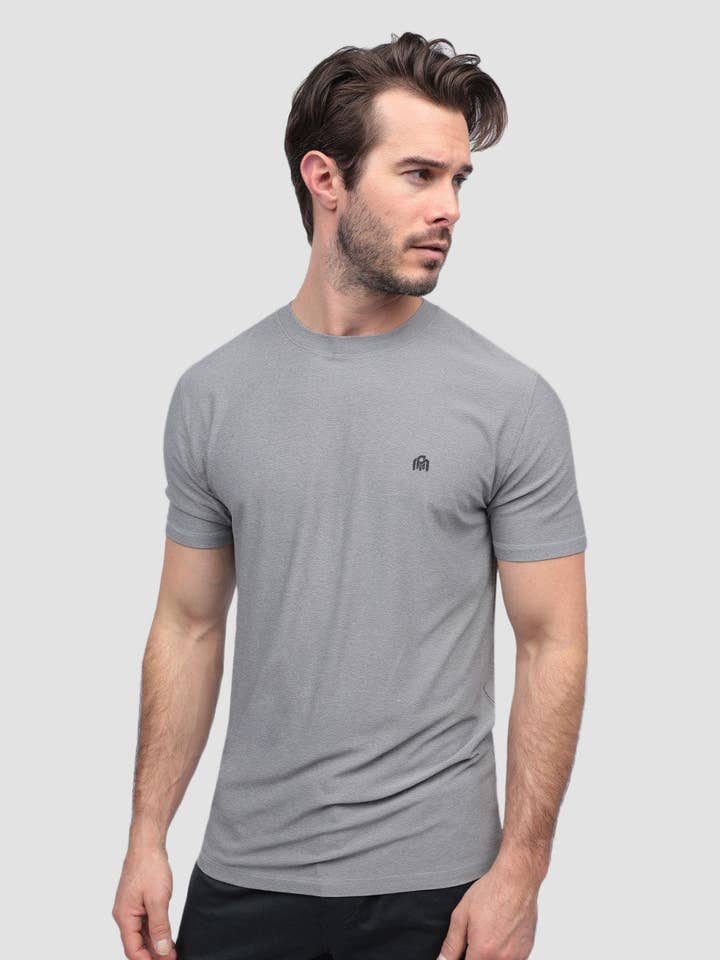 INTO THE AM - Wholesale T-Shirt - Men's - Men's Active T-Shirt for Fitness, Gym, Running (Branded)33