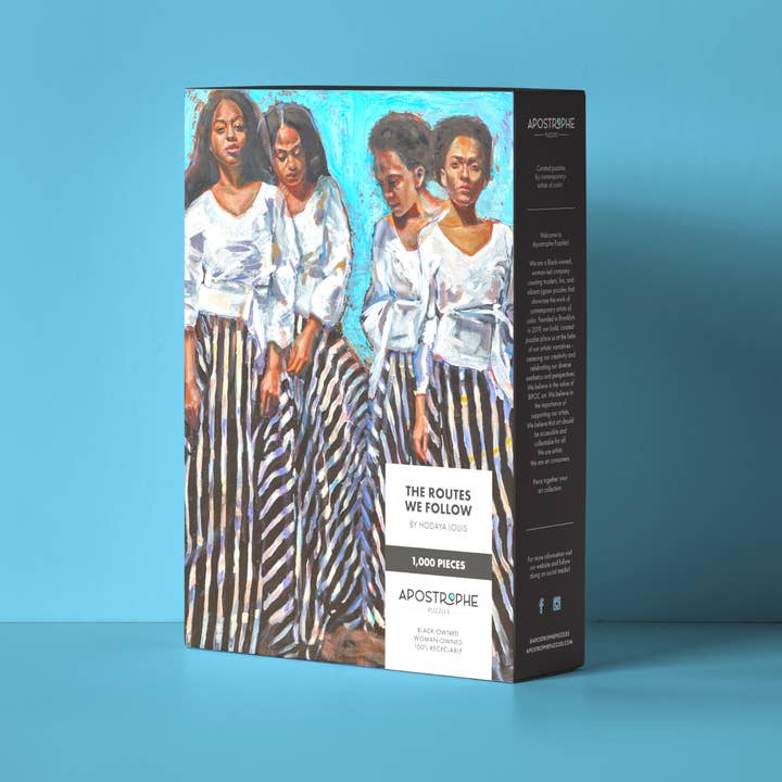 The Routes We Follow by Hodaya Louis for wholesale by Apostrophe Puzzles