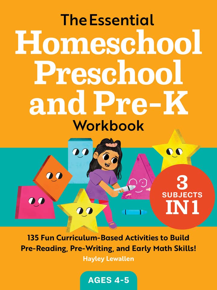 Essential Homeschool Preschool and Pre-K Workbook for wholesale by Sourcebooks
