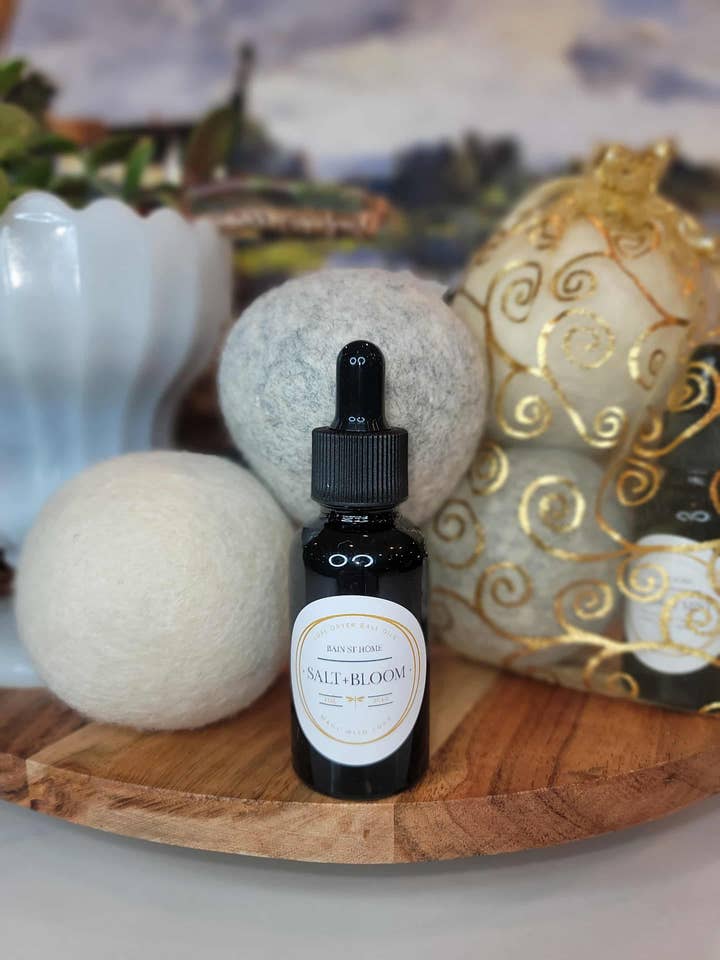 Bain St Home Wool Dryer Ball & Luxe Fragrance Oil Kit for wholesale by Bain St Home