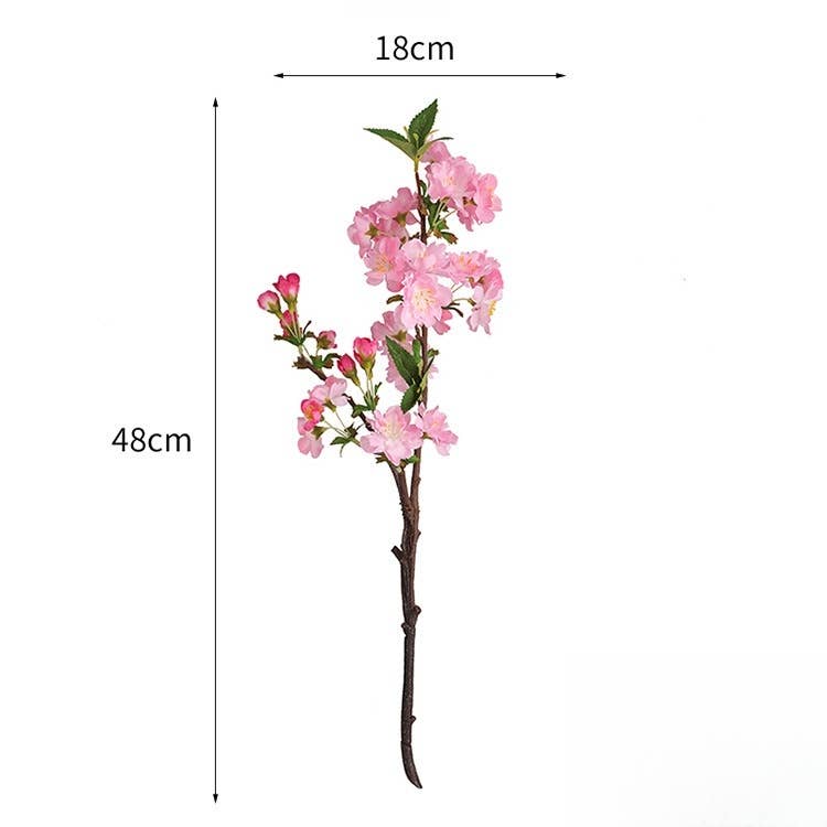 ACNITE(We cover U.S. import duties) - Wholesale Artificial Flowers - High quality cherry blossom Silk flowers home Vase filler4