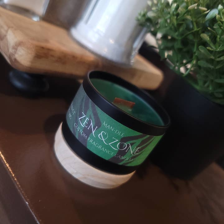MAN-DLE - Wholesale Jar/Filled Candle - 🧘 Zen & Zone Candle8