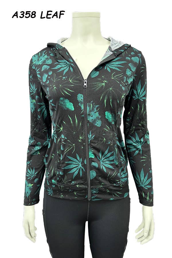 SSImport - Wholesale Athletic Jacket - Women's - A358 SPORTS HOODIE JACKET MIXED SIZES 12PCS/SET31