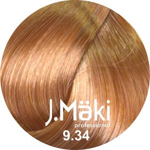 J.mäki – wholesale Hair dye – Low-Ammonia Professional Hair Color 9.34Very Light Golden C0