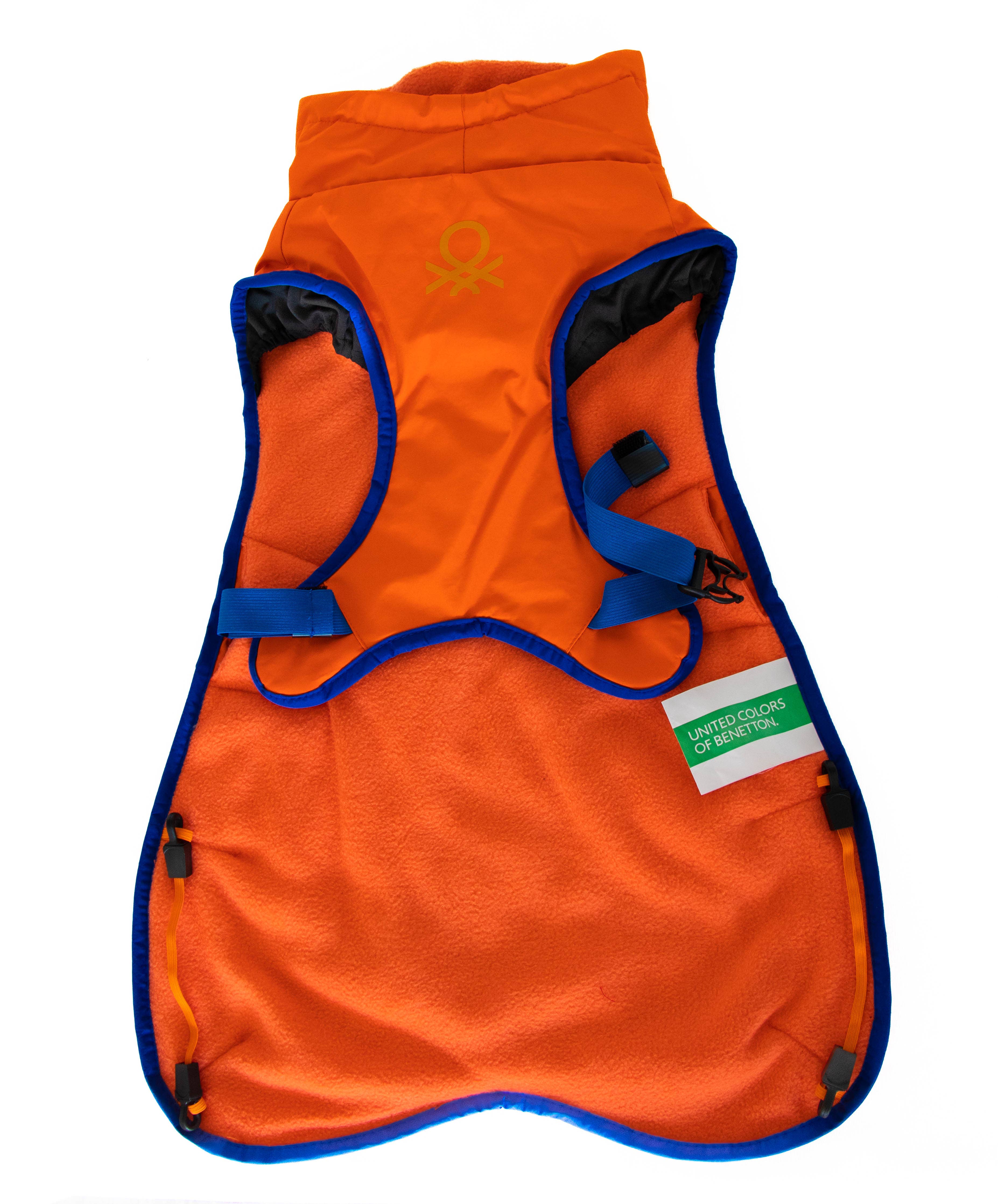 Julius K9 - Wholesale Pet Coat - Dog - Benetton Mascot Orange Winter Coat1