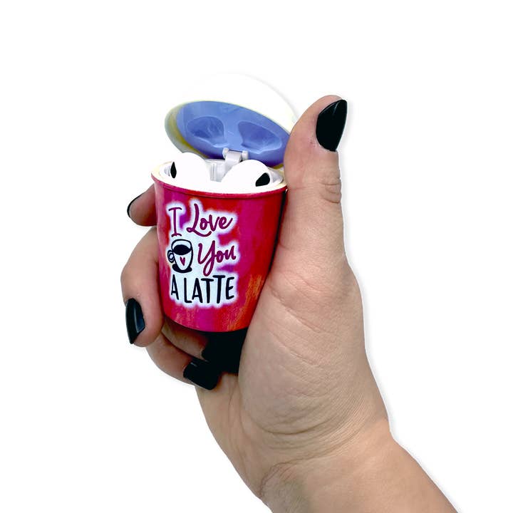 Novelty Brands - Wholesale Retailer Display - Accessories - Wireless Earbuds with Coffee Cup Case Assortment- 6/Display1