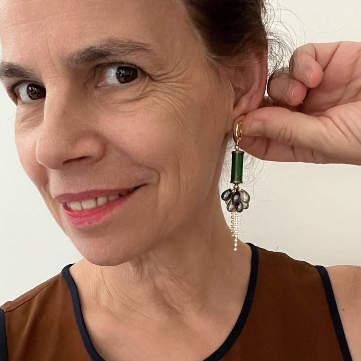 Sandrine France Studio - Wholesale Dangle Earrings - Rosetta Earrings