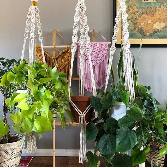 Macrame Plant Hanger for wholesale by Made With Love by Gabrielle