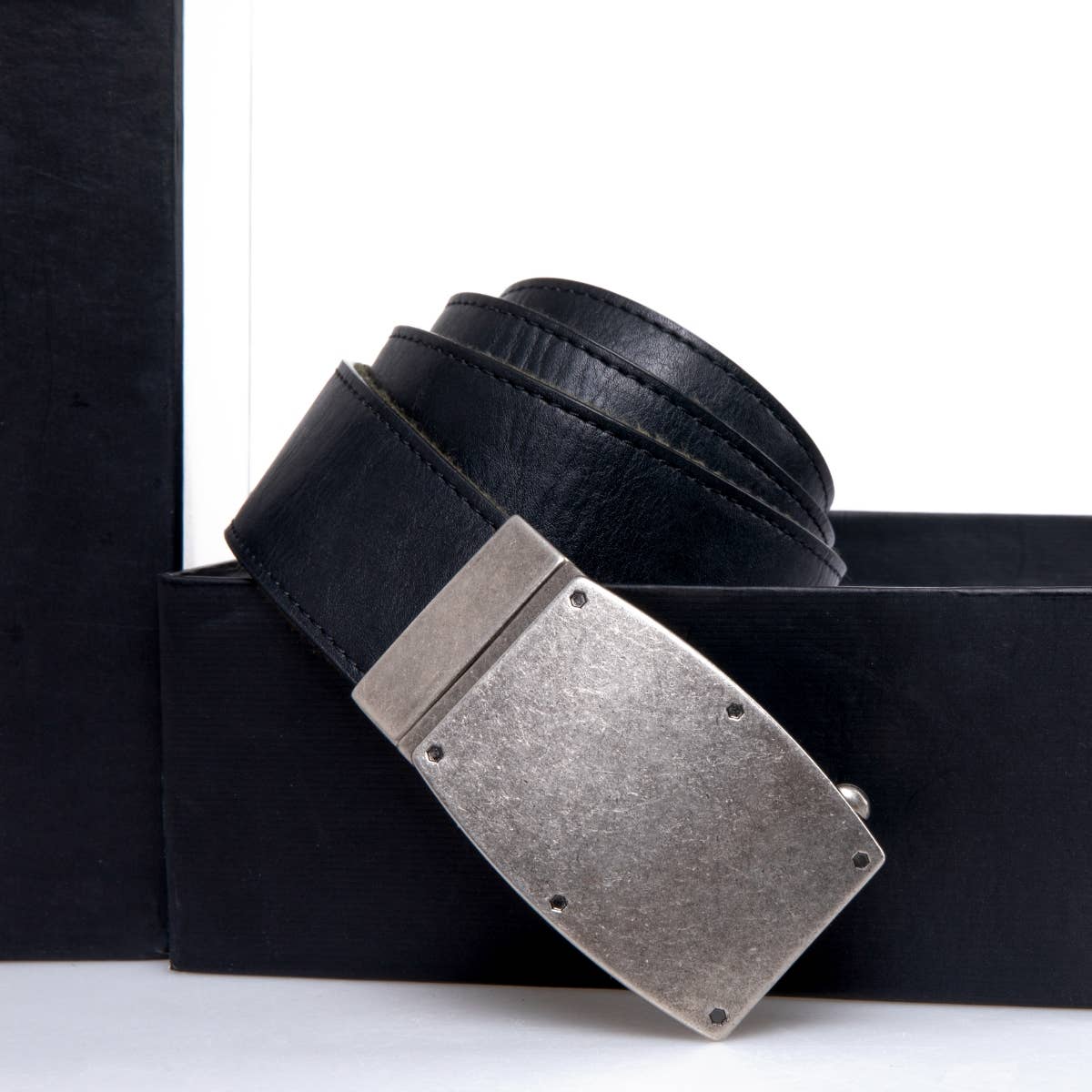Fabio Valenti – wholesale Belt – Men's – Men's Big & Tall Ratchet Leather Belt Double Style - 2 Sides2