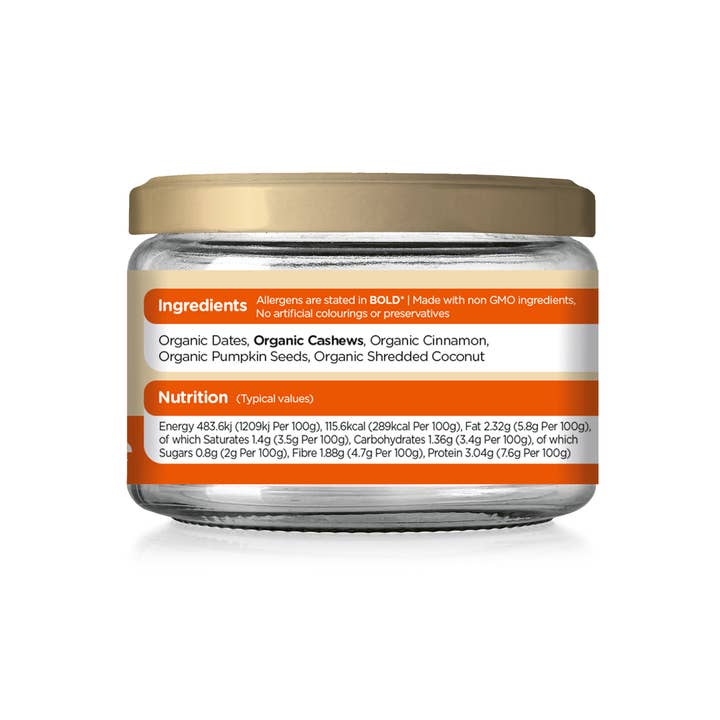 The Nutty Group Ltd - Wholesale Fruit Snacks - Pumpkin Pie Nutty Nibbles 40g 1