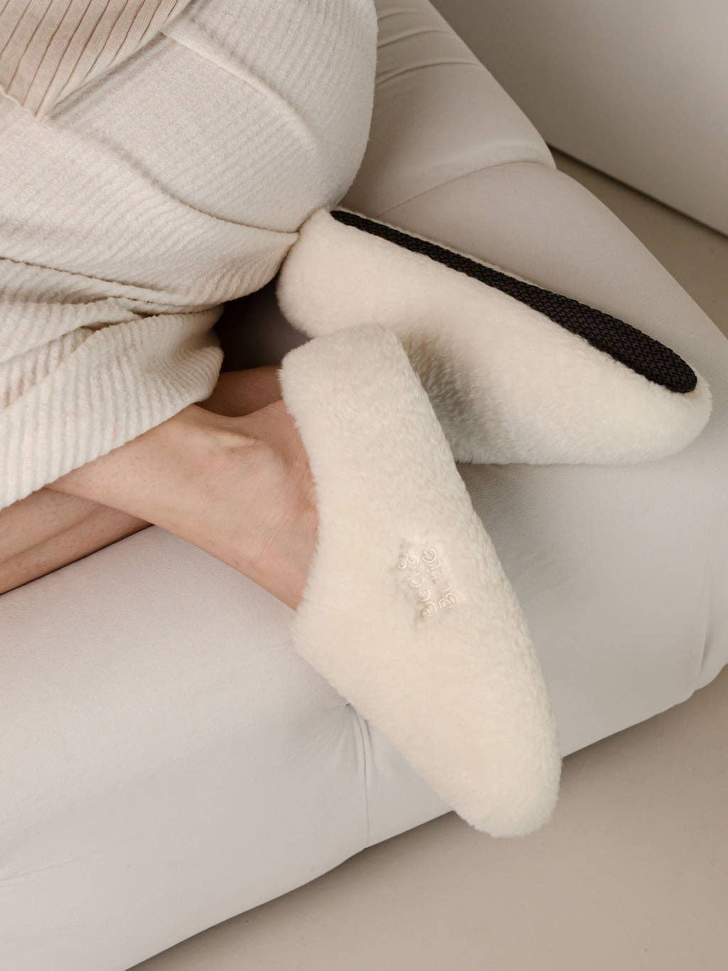 Bed & Butter - Wholesale Slippers - Women's - The Comfiest Slippers - Cream (NEW!)6