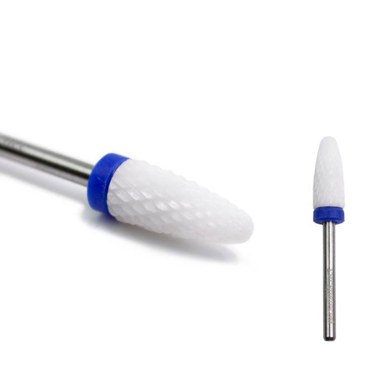 Blue Oval Ceramic Nail Cutter Tips - Fine Grain for wholesale by Pics Nails