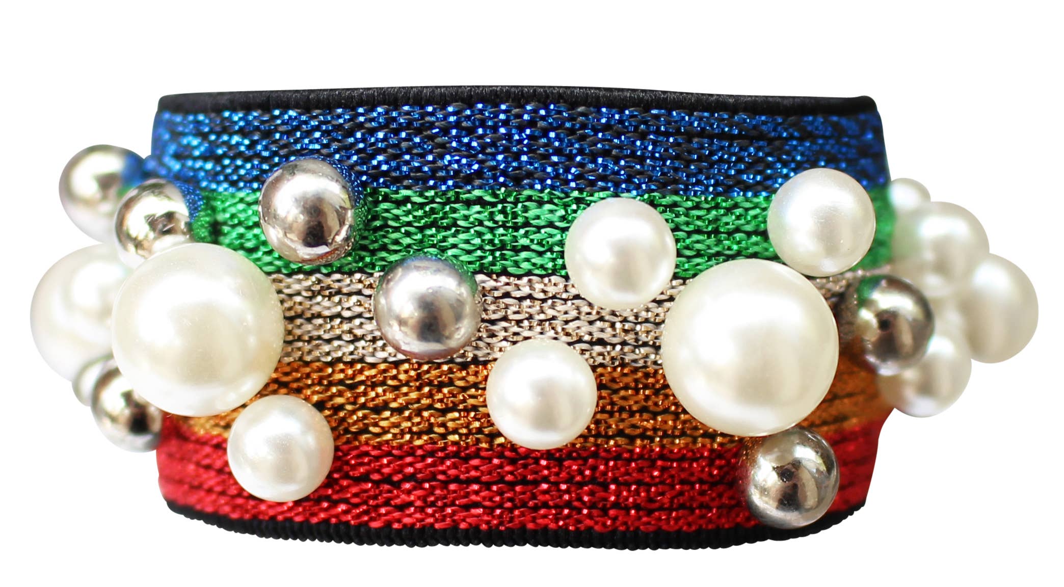 Gemelli – Engroshandel Hårbånd - Dame – Perle Stud Hair Tie26