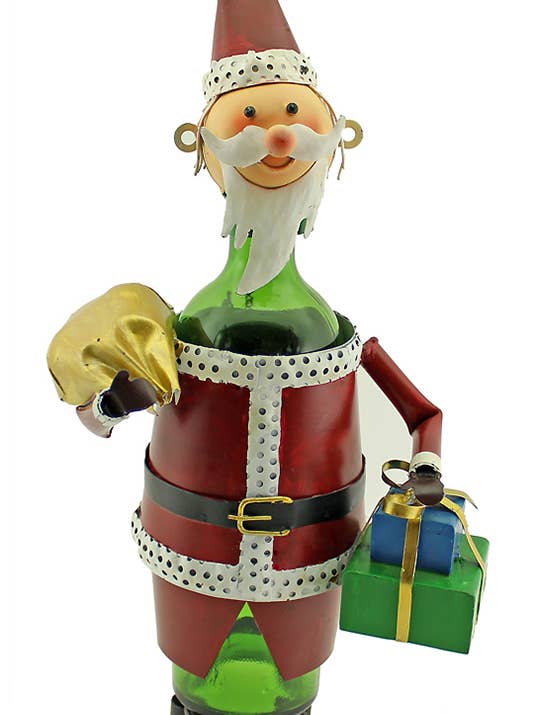 Bottle Holder - Santa Claus for wholesale by Three Star IM/EX Inc.