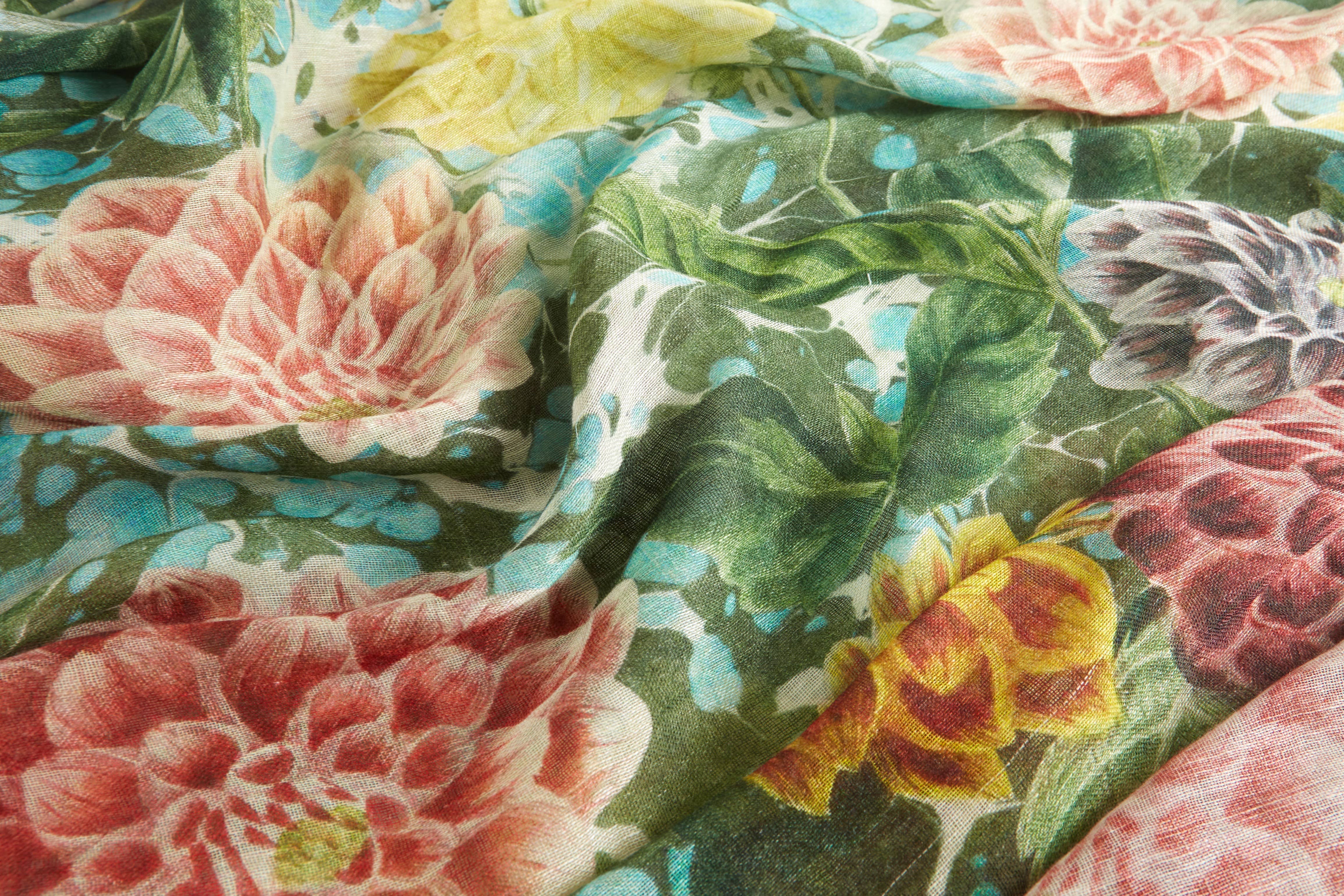 THOMASPAUL - Wholesale Scarf - Unisex - ZINNIA LINEN/WOOL SHAWL5