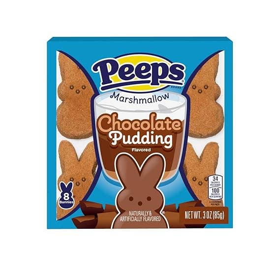 I Got Your Candy – wholesale Marshmallow – Peeps Marshmallow Chocolate Pudding 8pc 3oz - 40ct