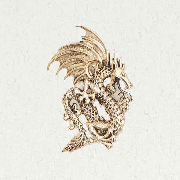 Celtic Bronze Pendant Necklace - Celtic Dragons for wholesale by Nirvana LLC