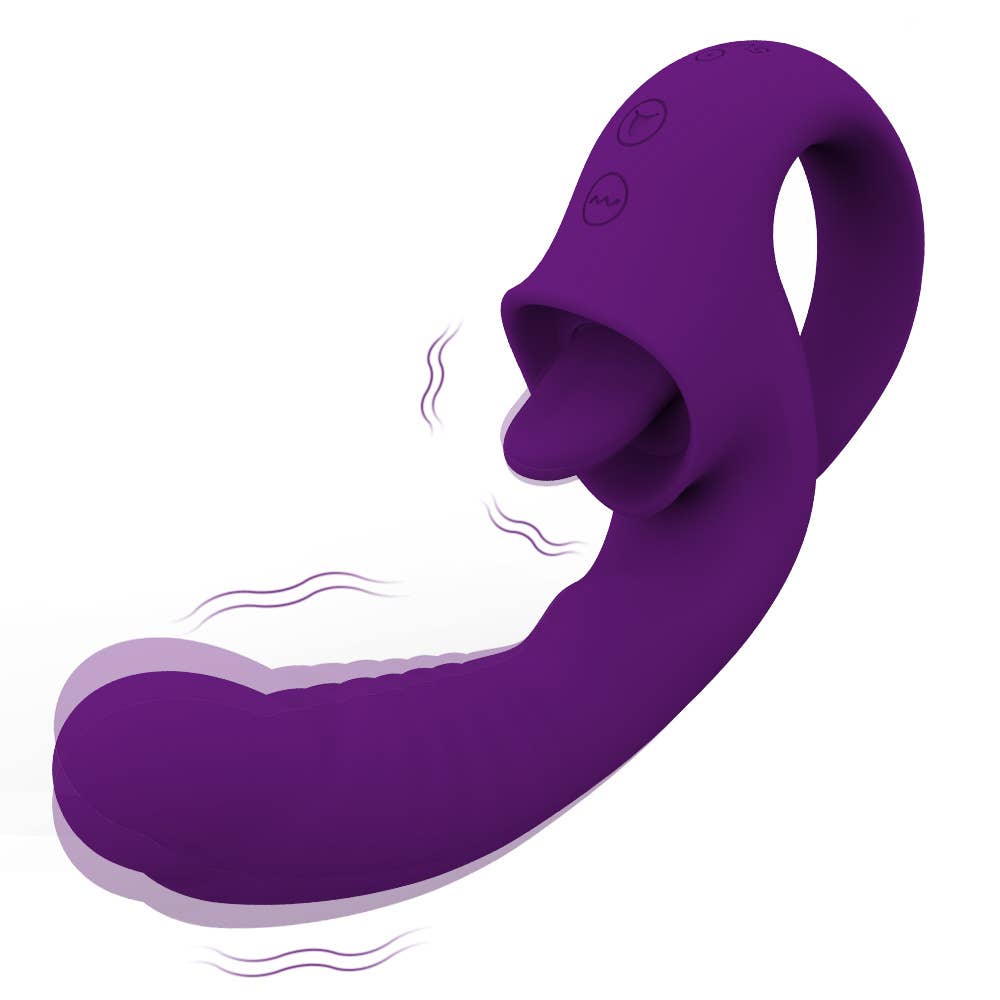 Tourtiwi – wholesale Sex toy – Tongue vibrating vibrator clitoral stimulation masturbator2