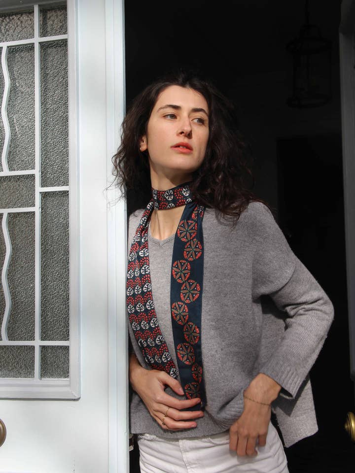 Coral Bindweed hoofdband voor wholesale door Les Belles Vagabondes