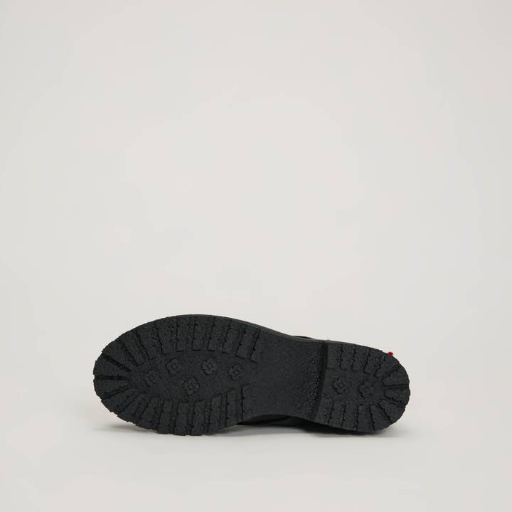 Zwart Dames veterlaars Caster C614 Leer voor groothandel op Faire1