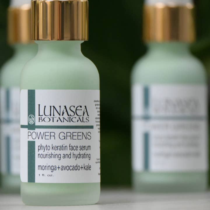 lunasea botanicals - Wholesale Facial serum/concentrate - Power Greens Nourishing Facial Serum1