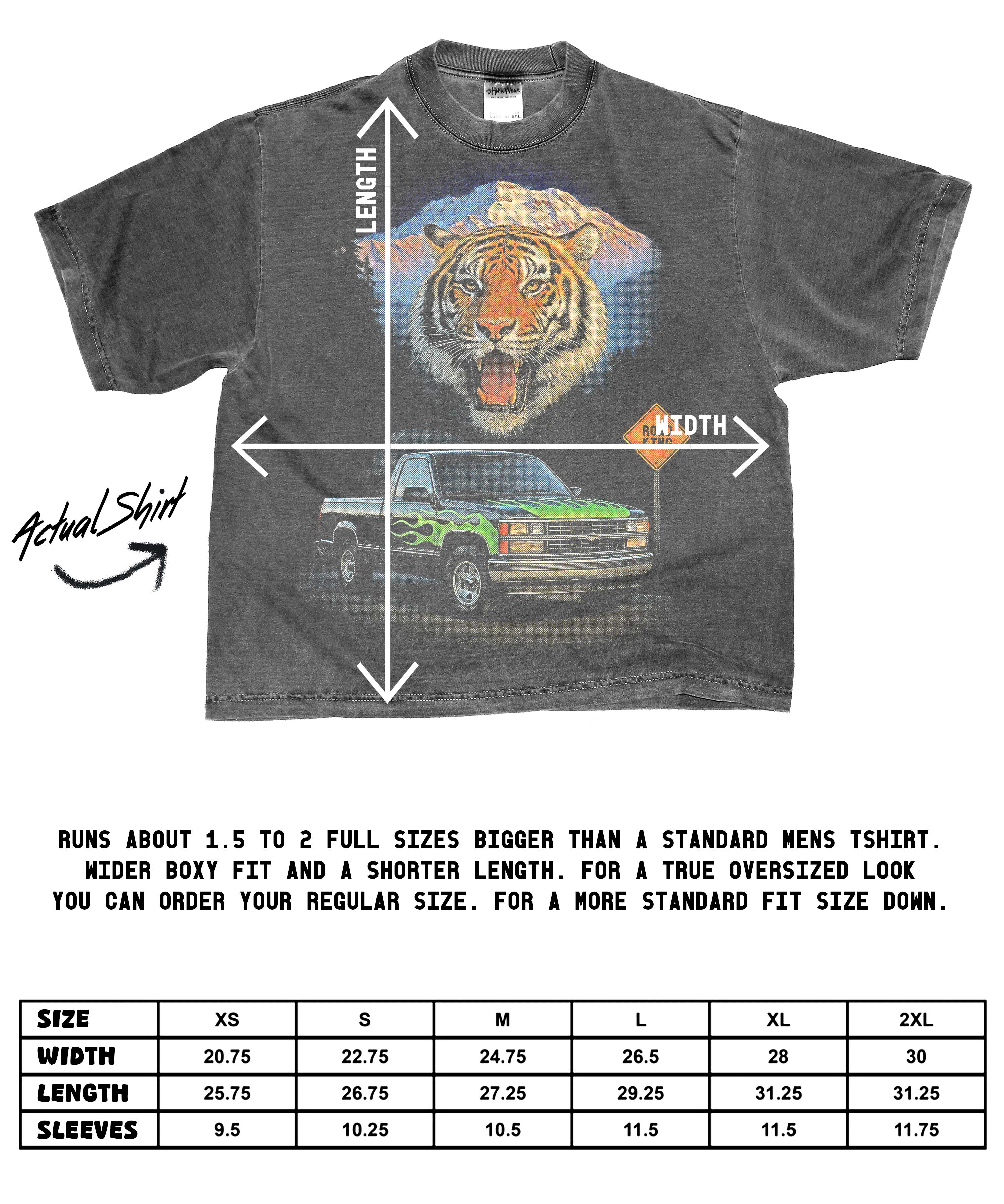 BabaTees - Wholesale Screen Printed T-Shirt - Men's - Washed Shaka Wear Drop Shoulder 7.5 oz Heavyweight Boxy Tee4