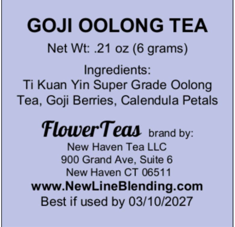 FlowerTeas - Venta al por mayor Tés a granel - Té suelto y mezclas de Matcha en tubos de ensayo58