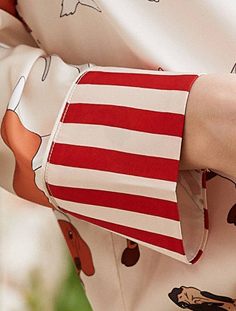 MEHRFACH Verspieltes Tiermuster-Pyjama-Set #2 für den Großhandel auf Faire6