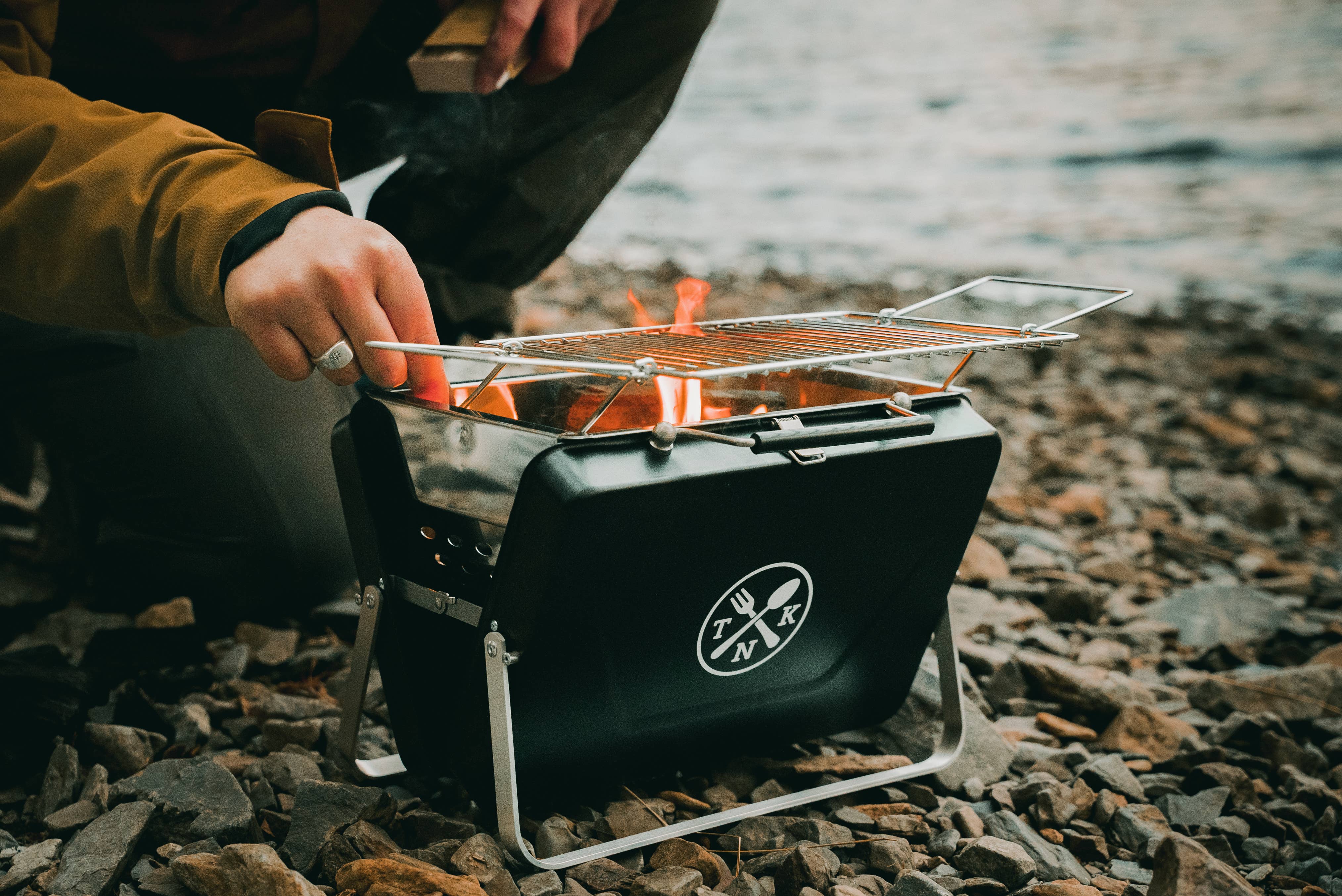 The Nomads Kitchen – wholesale Outdoor grill tools – Nomads BBQ Briefcase - Grill anywhere with a portable BBQ3