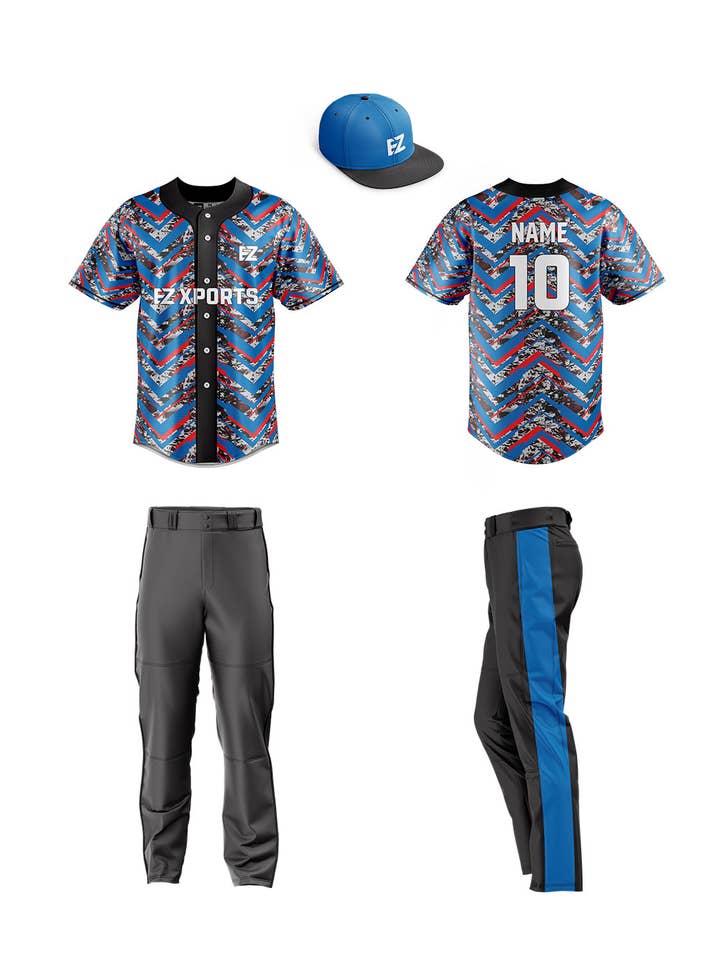 EZ XPORTS - Vendita all'ingrosso Maglia di squadra sportiva - Donna - Uniforme da baseball personalizzata - BSB-9