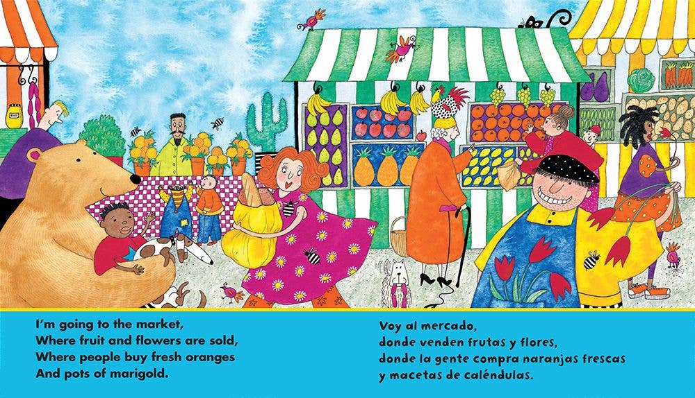 Barefoot Books - Wholesale Preschool Book (3-5) - Bear on a Bike / Oso en bicicleta4