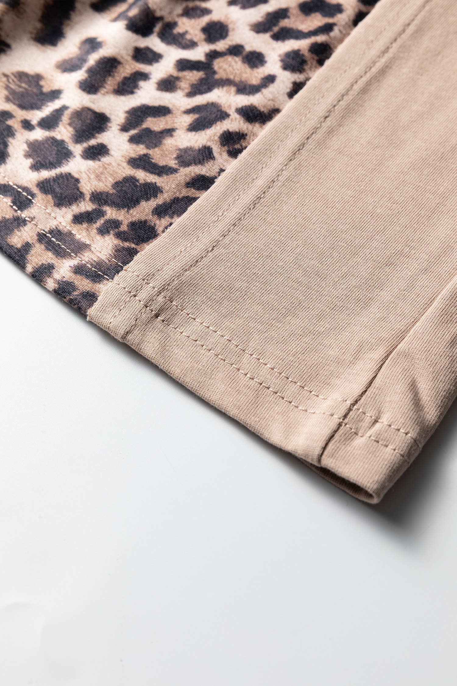 Straw Yellow Mineral Wash Leopard Plus Size Wide Leg Pants (S-4X) for wholesale on Faire7