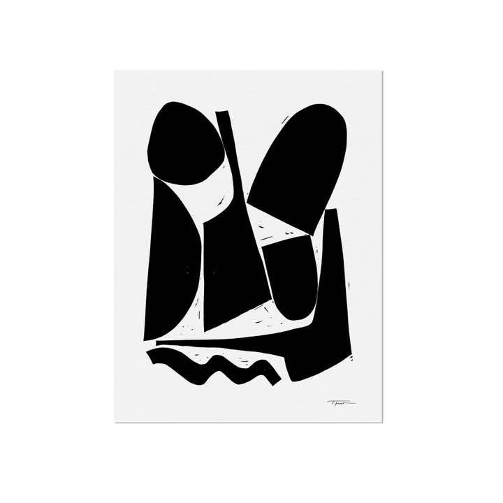 Together Art Print pour la vente par The Modern Bloc