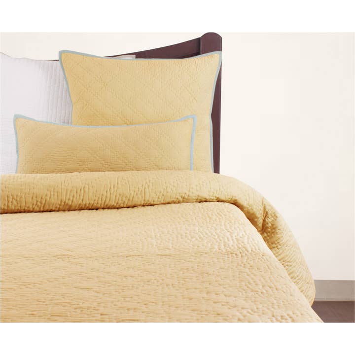 Zoe Twin Quilt - Gold for wholesale by Avasa