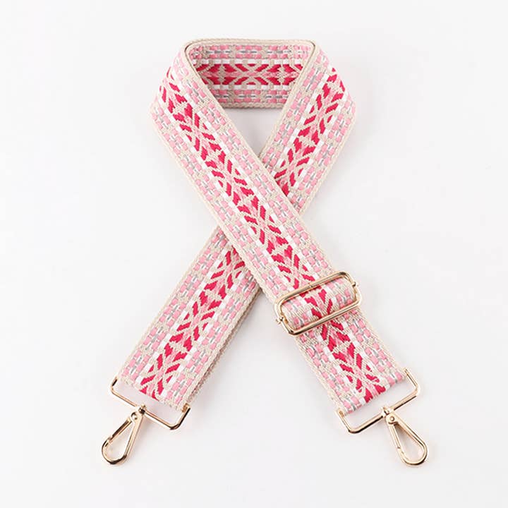 ACCITY - Wholesale Bag Strap - Women's - RETRO BOHO STYLE ADJUSTABLE BAG STRAP_CWMM1042