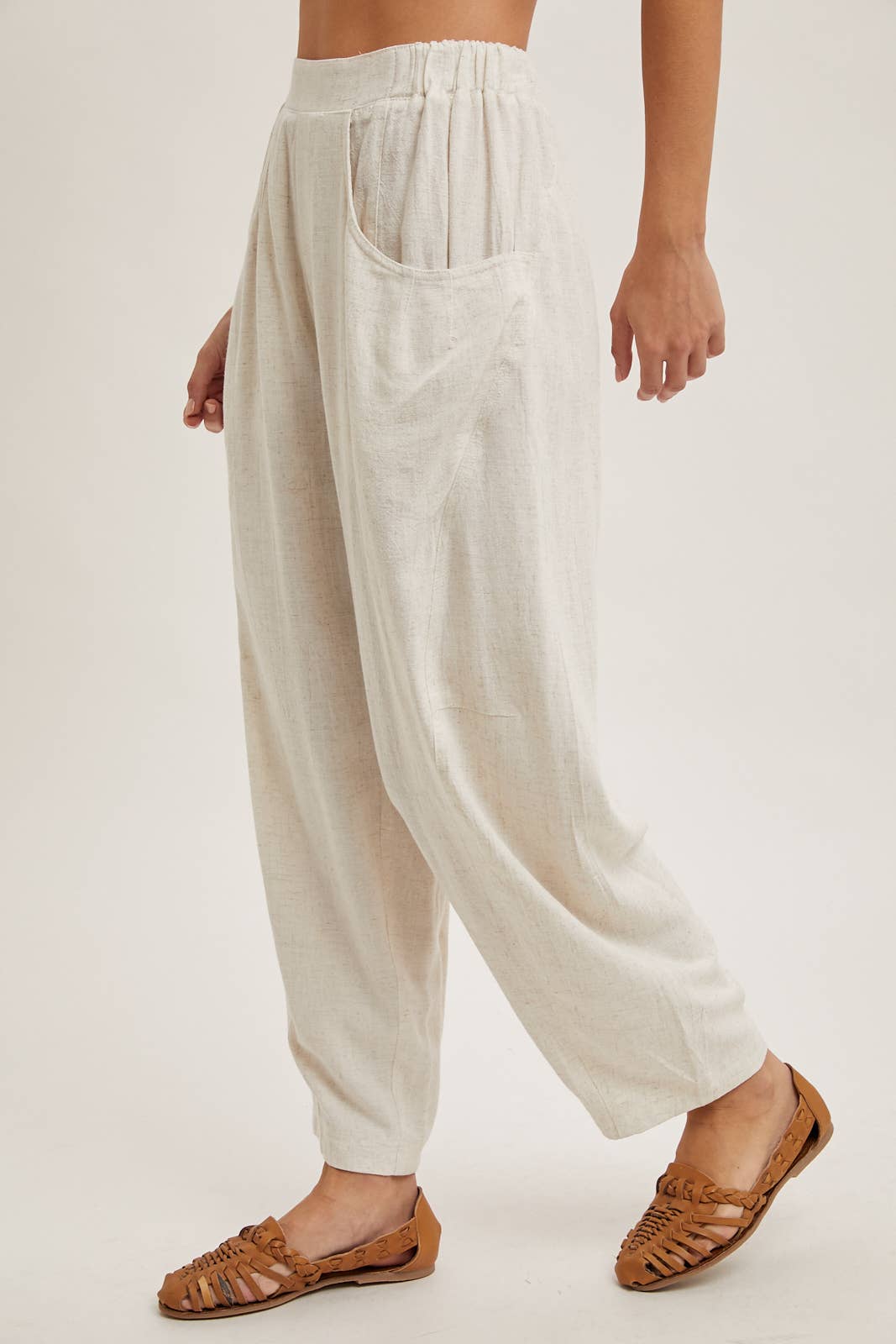 Bluivy - Wholesale Pants - Women's - RELAXED BARREL PANTS WITH POCKETS21