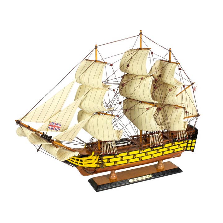 Nelson's Flagship HMS Victory Ship Model, 60cm for wholesale by Nauticalia