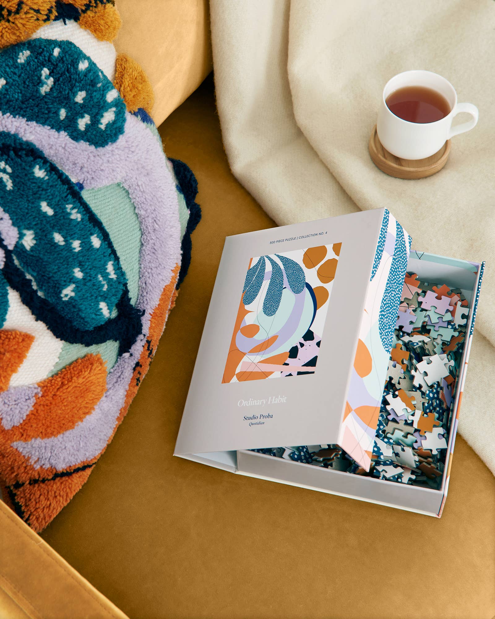 Ordinary Habit - Wholesale Puzzle - Adult - Quotidian Puzzle by Studio Proba 500 Piece Puzzle2