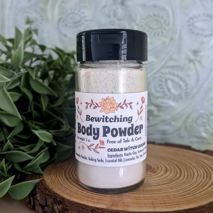 Cedar Witch Goods - Wholesale Body/Talcum Powder - Bewitching Body Powder | Talc Free Powder2