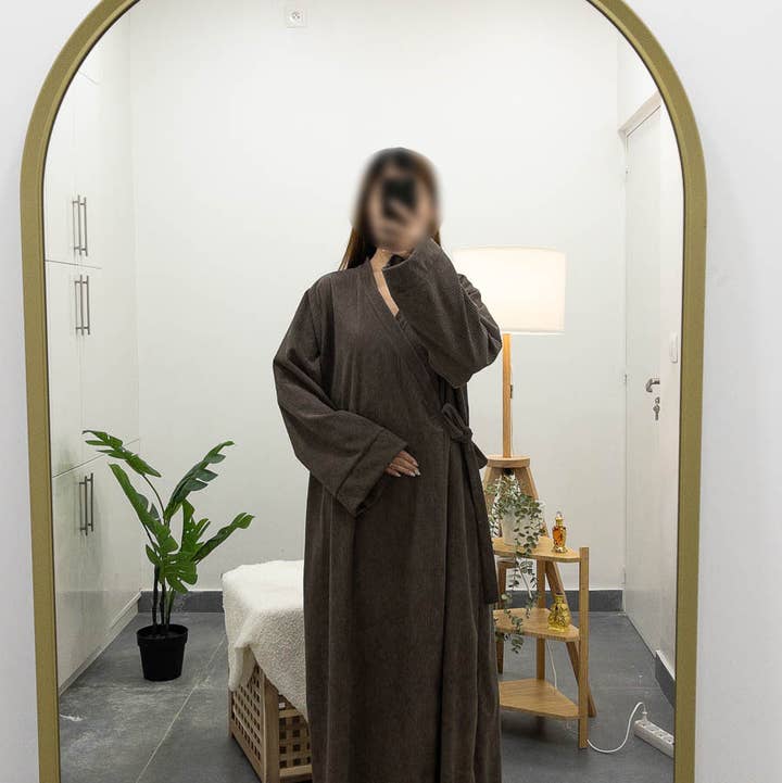 IDEAL OUTFIT - Wholesale Kaftan - Women's - Abaya dress ref:2500 corduroy7