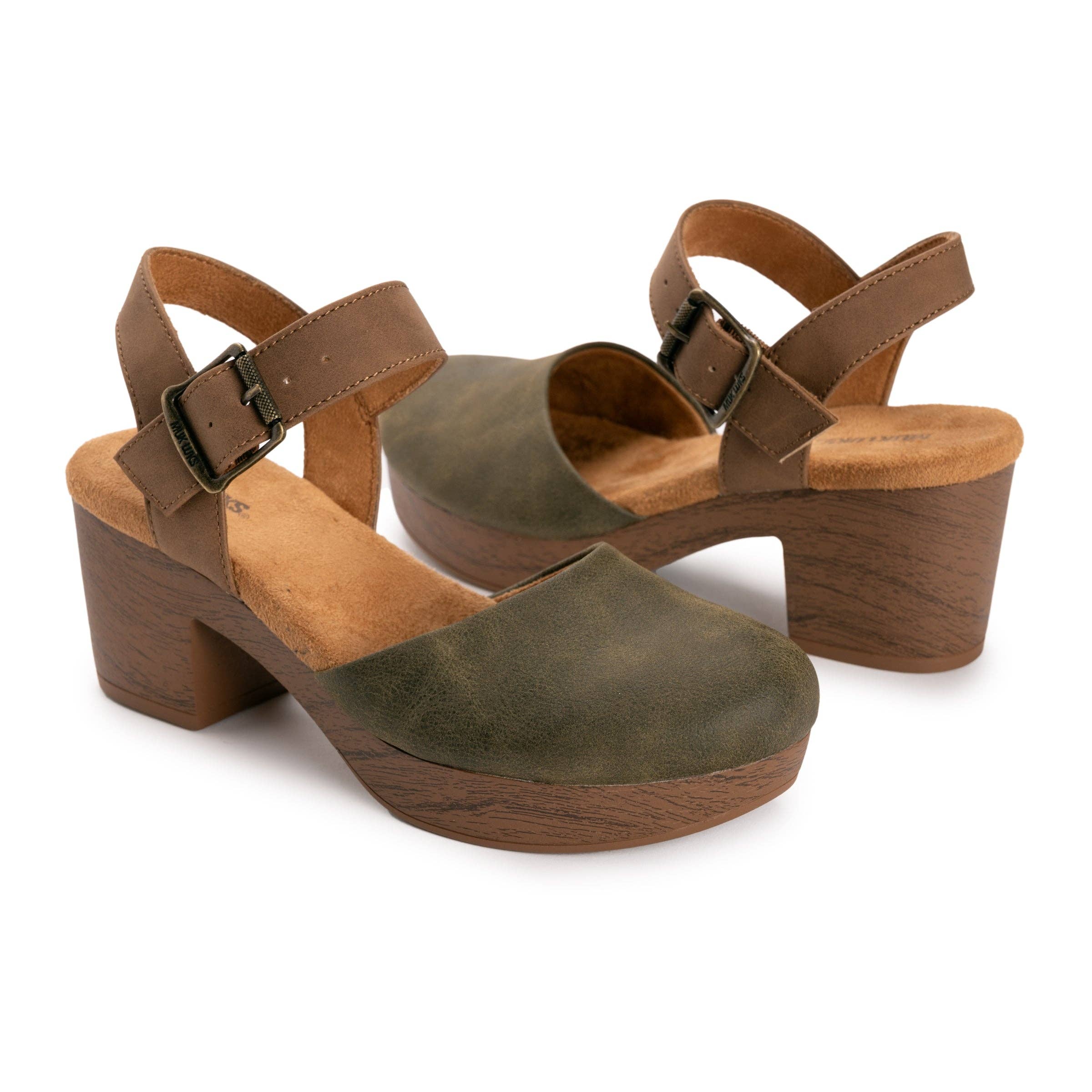 Muk Luks - Wholesale Sandals - Women's - MUK LUKS Women's Merritt Closed Toe Quarter Strap Shoe2