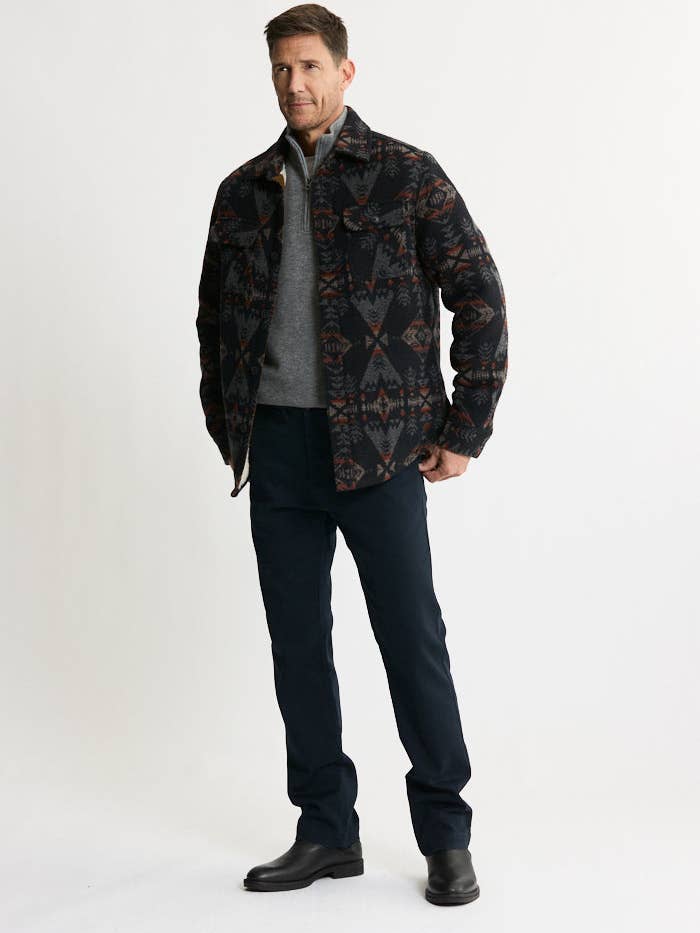 JACHS NY - Wholesale Jacket - Men's - Sherpa Lined Wool Jacket18