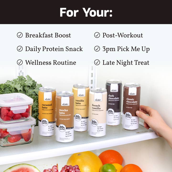 Slate Milk - Wholesale Iced Coffee/Cold Brew - Mocha Latte