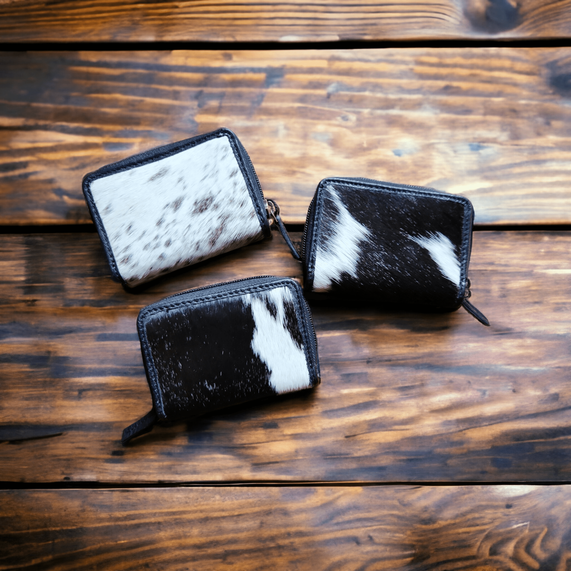 Ranch Junkie - Wholesale Wallet - Women's - Cowhide Credit Card Wallet Cowhide Wallet Small Leather Highlands Wallet12